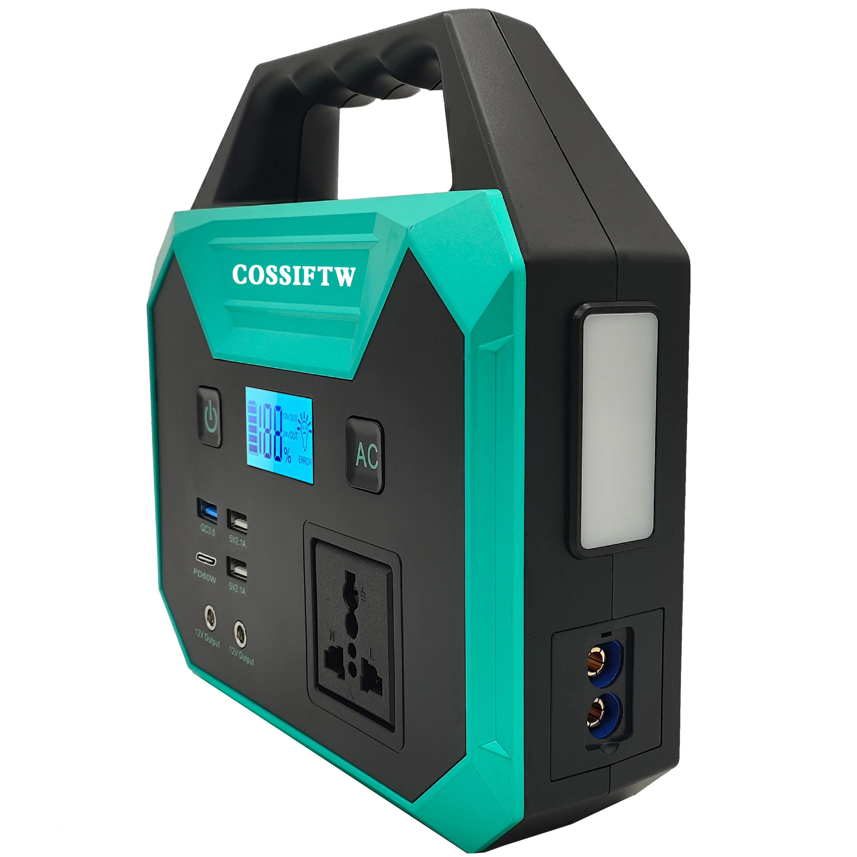 

12V Starting Device Car Jumpstarter Auto Buster Car Emergency Power Bank Tool Portable Jumper Starter with 200W AC 220V Output