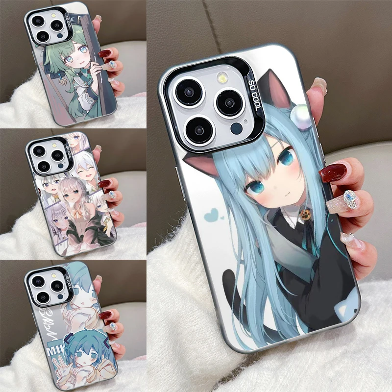 Manga girl Phone Case For itel RS4 S23 S23PLUS A70 S17 P36 S16 A60 A05S soft Cover