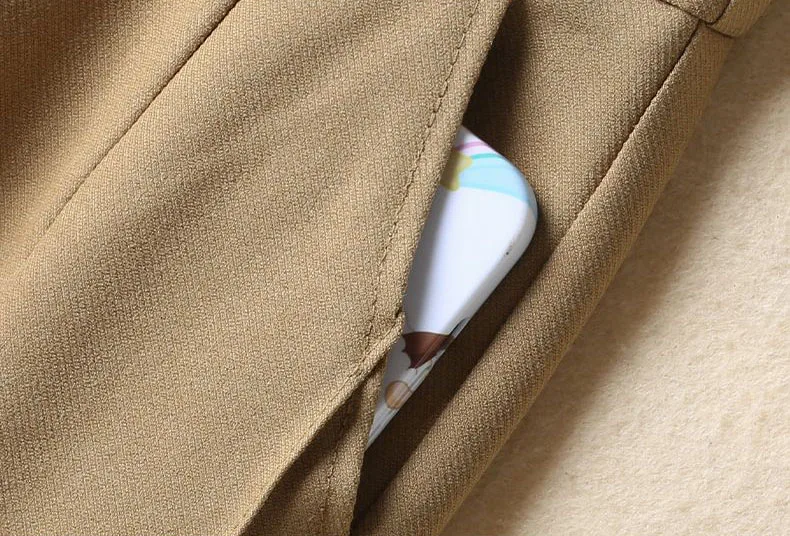 Female Formal Loose Suit Pants Women Office High Waist Wide Leg Pantalones Spring Fall Ol Solid Straight Calca Trousers J831