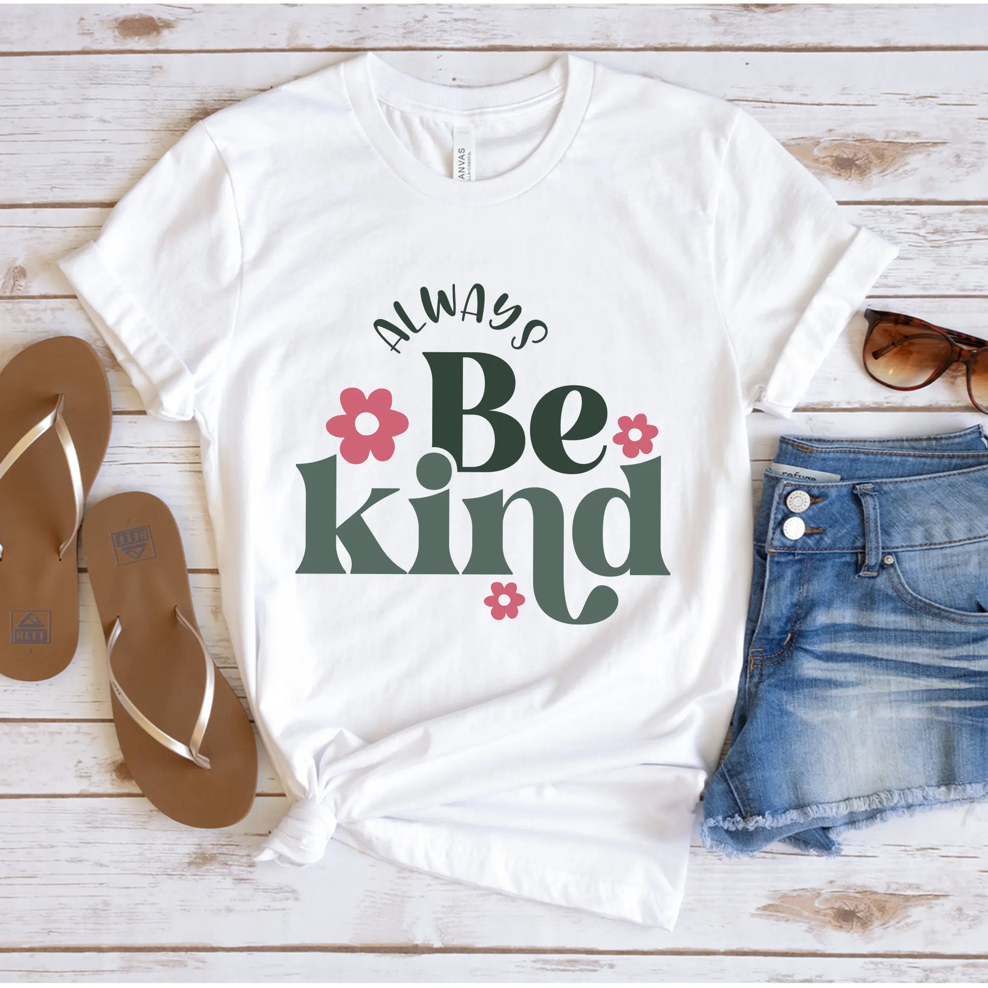 Always Be Kind T Shirt Kindness Positive Quote Mental Health Nice Happiness Good