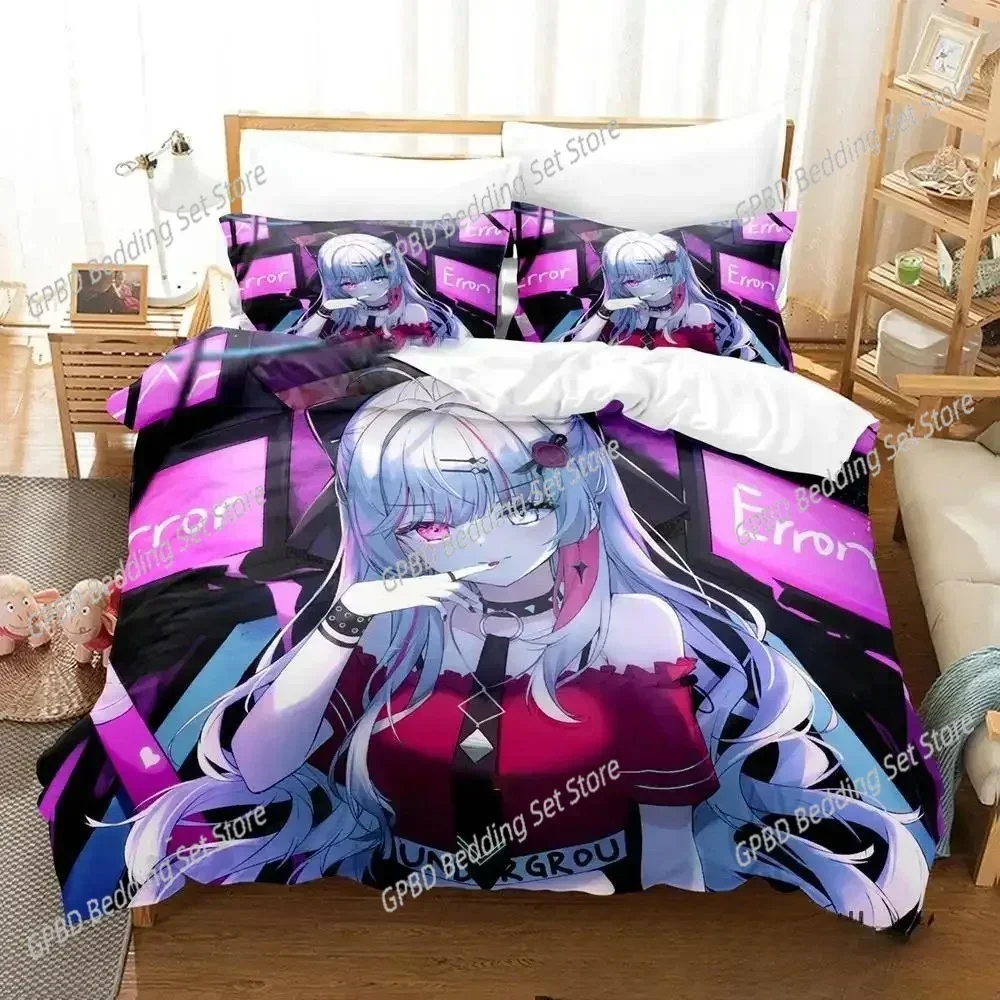Kawaii Girl Ishigami Nozomi Anime 3D Bedding Set Duvet Cover Pillowcases Single Twin Full Queen King Size Home Decor Quilt Boys