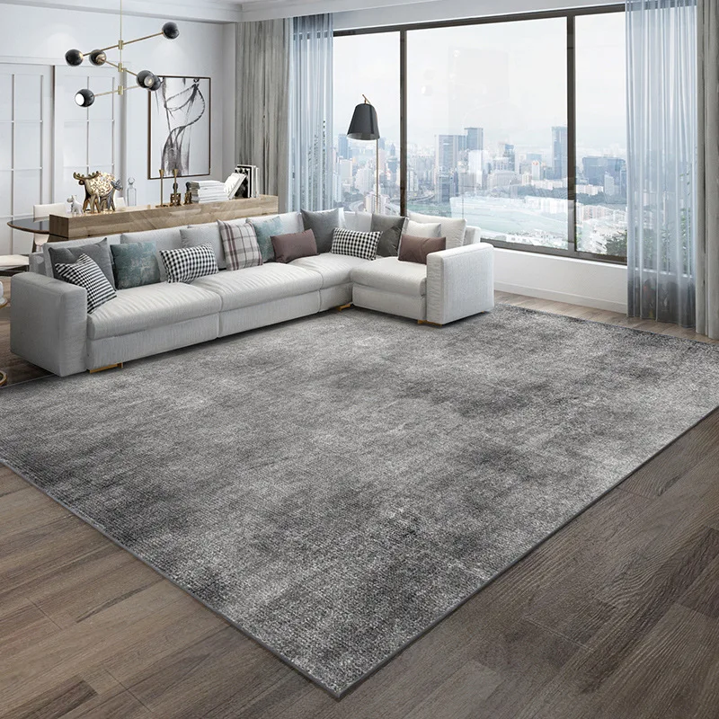 Solid Color Large Rugs for Bedroom Decor Home Carpet Living Room Decoration Rectangle Floor Mat Hoteel Office Decorative Rugs