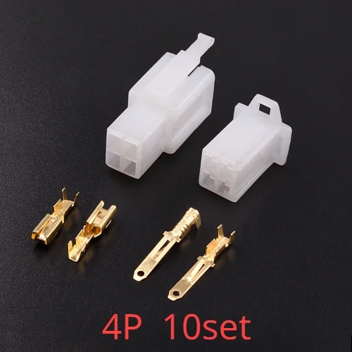 10/20pcs 2.8mm 2/3/4/6/9 pin Automotive 2.8 Electrical wire Connector Male Female cable terminal plug Kits Motorcycle ebike car