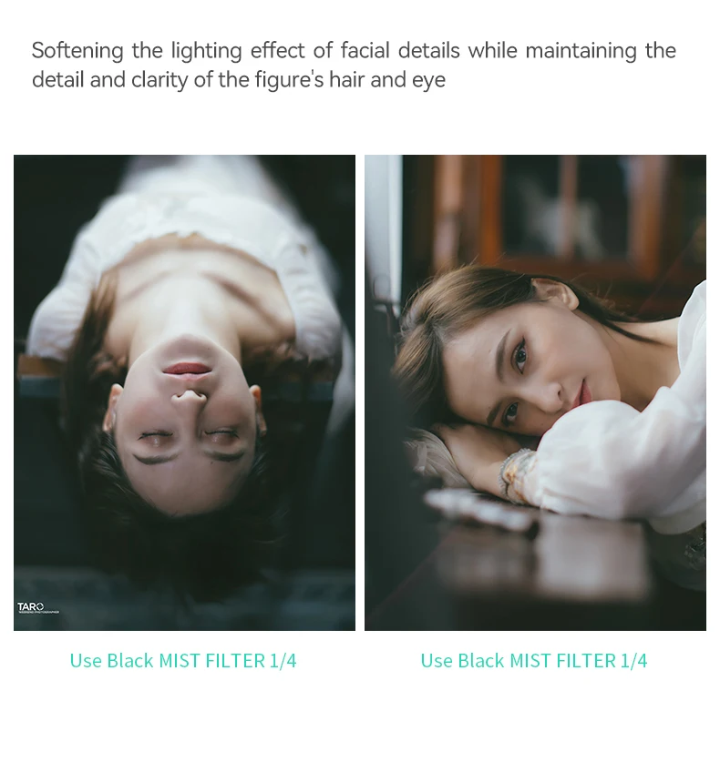 ضباب أسود 1/4 مرشحات عدسة الكاميرا الناعمة السوداء 49 مللي متر 52 مللي متر 55 مللي متر 58 مللي متر 62 مللي متر 67 مللي متر 72 مللي متر 77 مللي متر 82 مللي متر لعدسات كاميرا كانون نيكون سوني