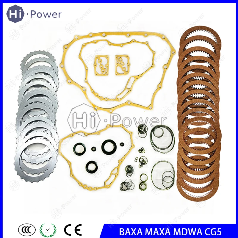 

BAXA MAXA MDWA CG5 Auto Transmission Clutch Master Overhaul Kit Friction Steel Plate For Honda Car Gearbox Disc Repair Kit