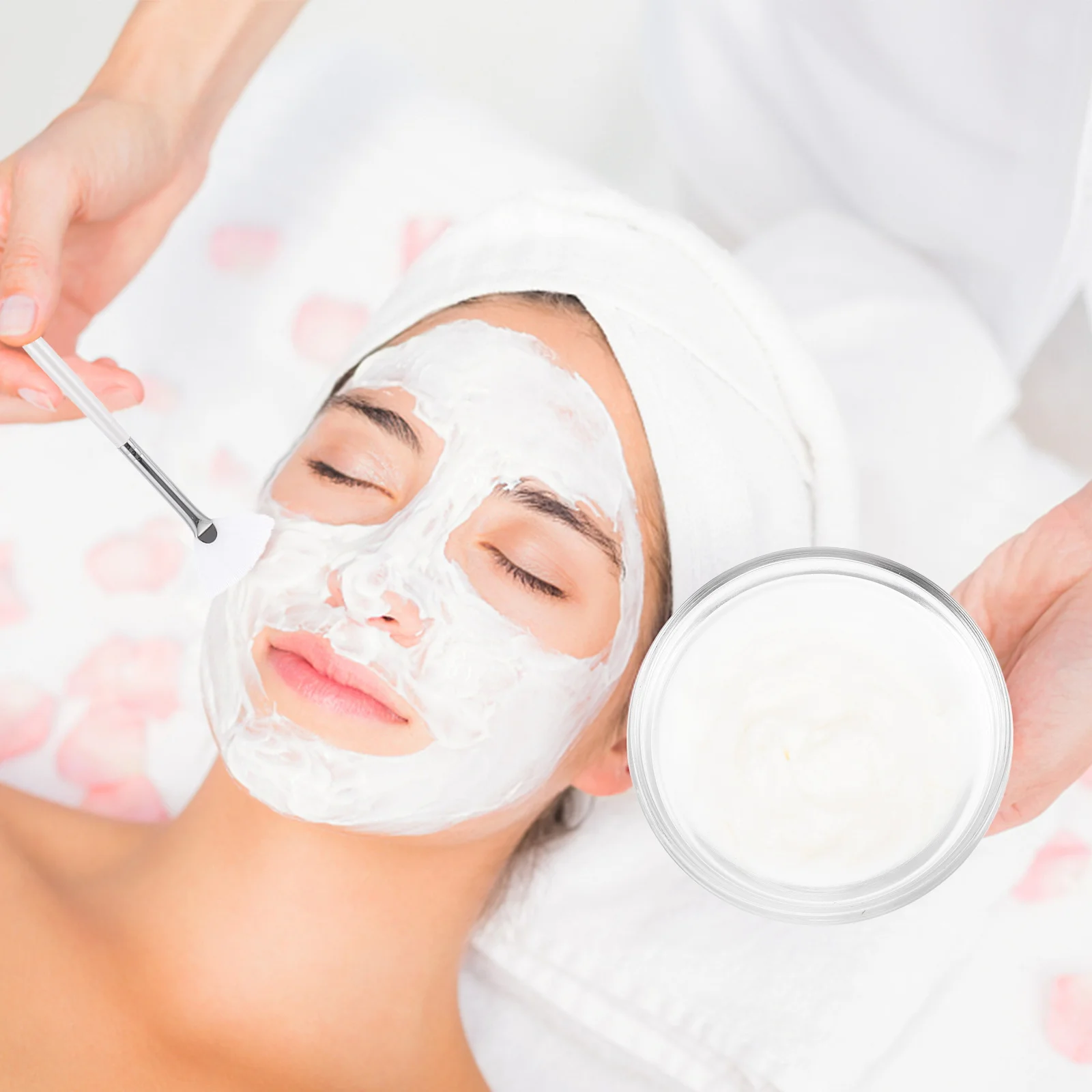 1 Juego de cepillo de ácido de fruta, aplicador para mascarilla Facial, máscara para dormir de barro, herramienta de belleza, tratamiento de la piel, cepillo Facial