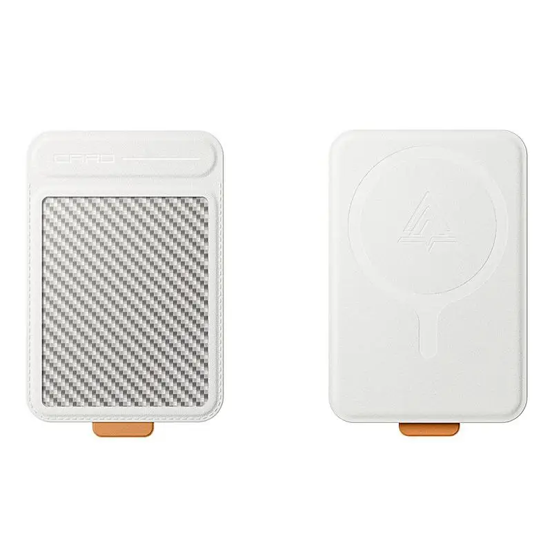 Magnetic Phone Card Holder Mobile Phone Mount Smartphone Holder Mount Desktop Card Wallet Cellphone Stand For Travel Work
