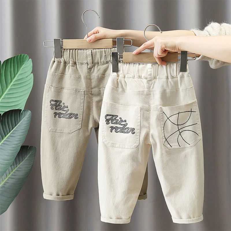 

Boys Casual Pants Spring And Autumn 2-8 Year Baby Girl Pants Children Pants Cotton Pants for Boys Harem Pants for Kids