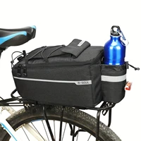 Bolsa trasera de camuflaje para bicicleta de montaña B-SOUL, bolsa para estante, equipo de ciclismo, bolsa para asiento trasero de gran capacidad