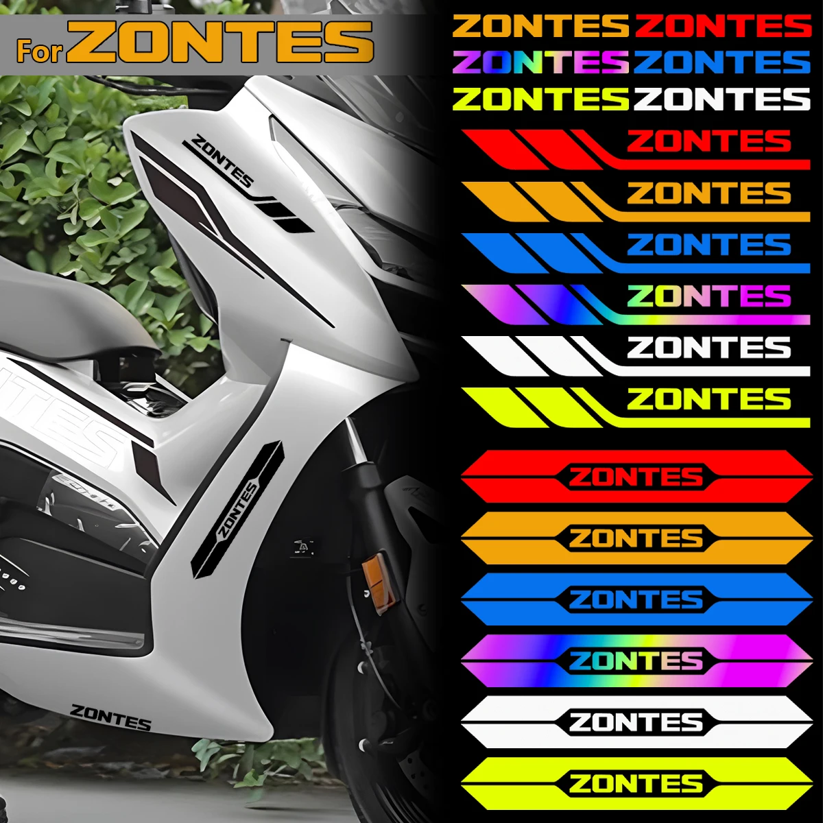 

Для ZONTES 250R 368G T310 310X 368E 368D 368M 350E 350M 350D 368g 703F аксессуары для мотоциклов наклейки светоотражающие декоративные наклейки