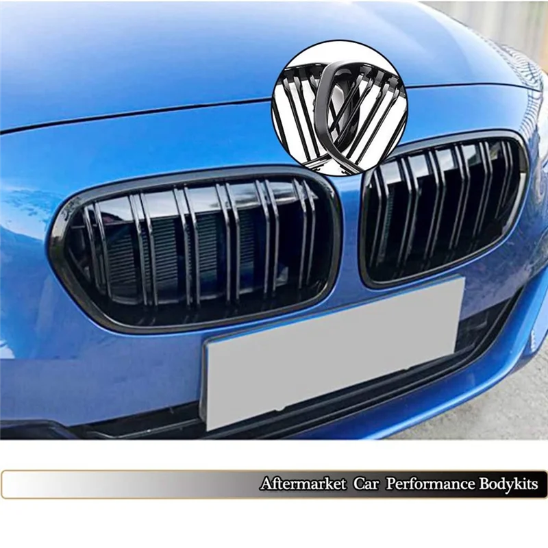 

Front Bumper Kidney Grille Radiator Guard Grill Spare Parts For BMW 1 Series F20 F21 2015-2017 116I 118I 120I 125I LCI