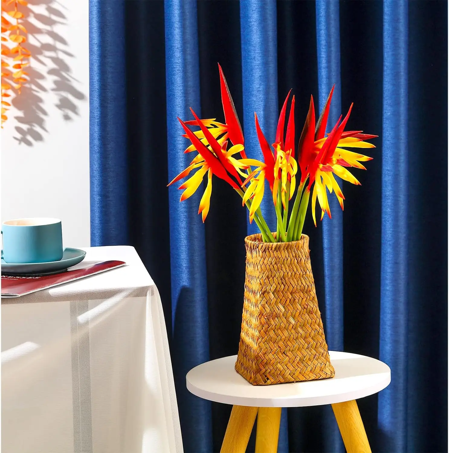 10 Stück künstliche Paradiesvögel, 55,9 cm, hawaiianische tropische Blumen für Zuhause, Garten, Büro, Hochzeitsdekoration – Detail 9