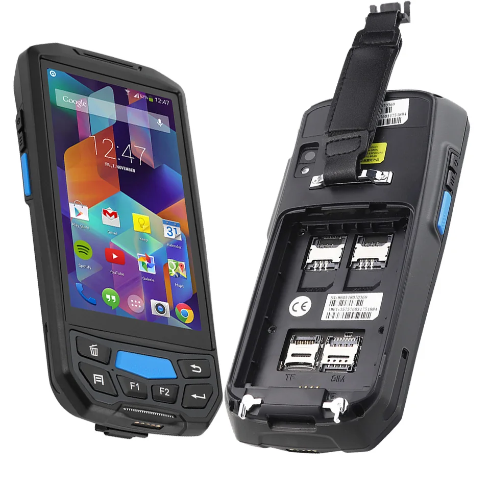 شاشة المقاومة التي تعمل باللمس نوع الدعم عبر الإنترنت خدمة ما بعد البيع توفر أجهزة المساعد الرقمي الشخصي التي تعمل بنظام Android