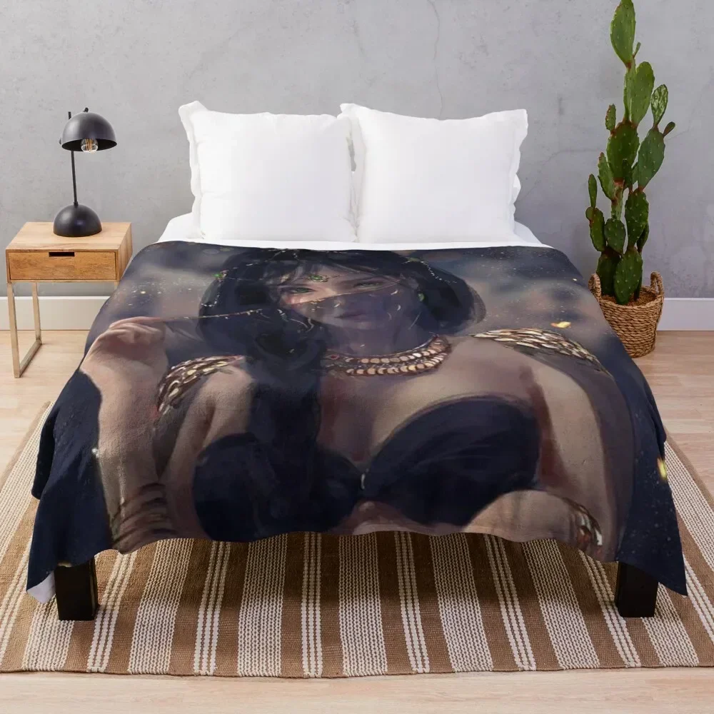 

lady hot Throw Blanket Lightweight Cozy Blanket for Bed Sofa