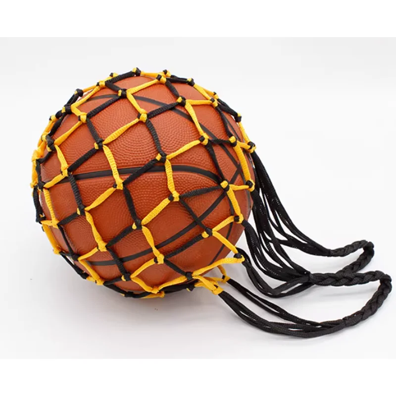 

Nylon Training Mesh Bag for Various Balls Basketball Mesh Bag Heavy-Duty Woven Net Basketball Holder Long-Lasting