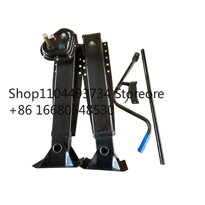 6KHAdjustable Landing Gear Type Truck Trailer Support Leg Heavy  Semi Trailer Accessories Hydraulic System Landing Gear