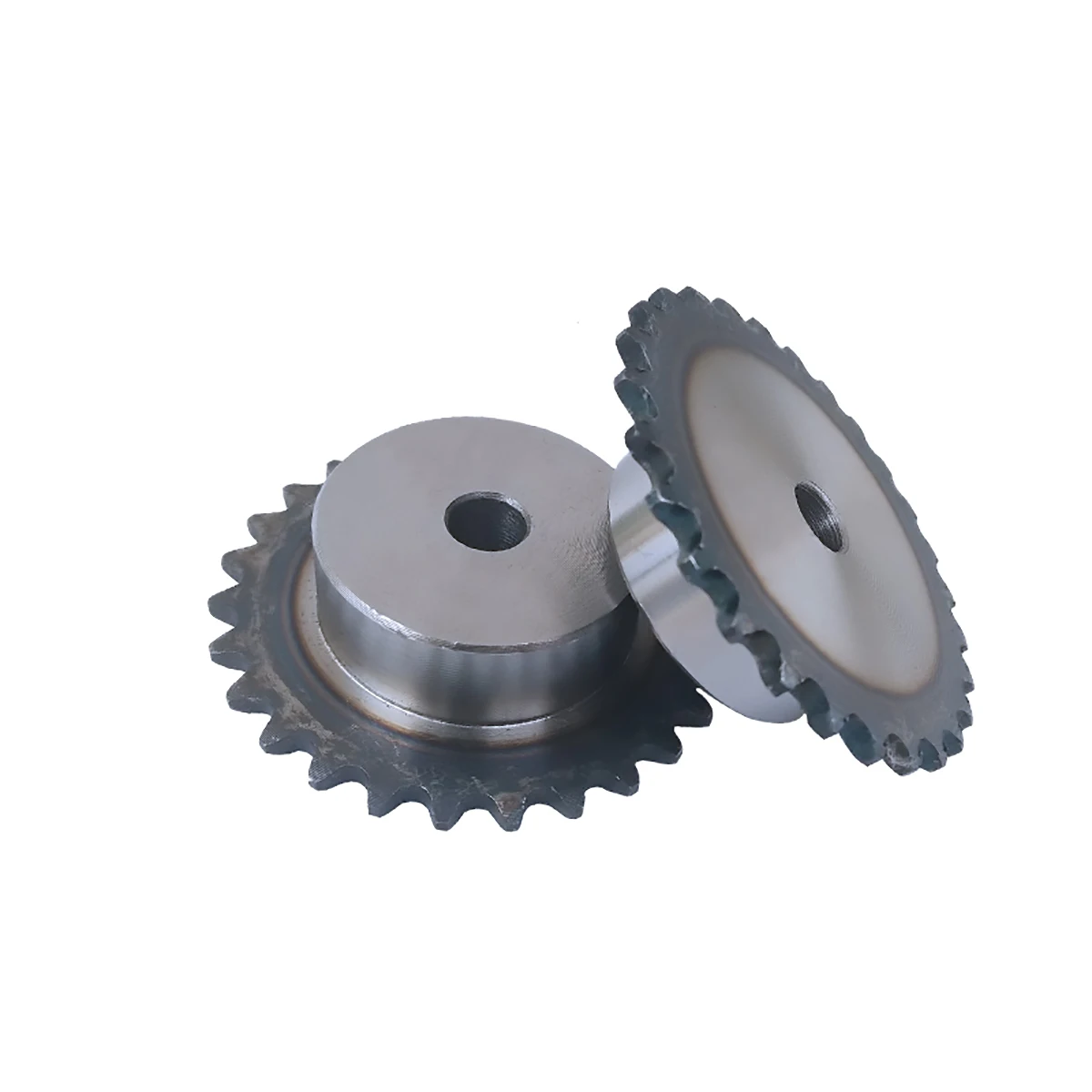 2Pcs 04C 50T Sprocket Wheel Industrial Chain Gear Pitch 6.35mm 45 Steel Suitable For 04C Roller Chain