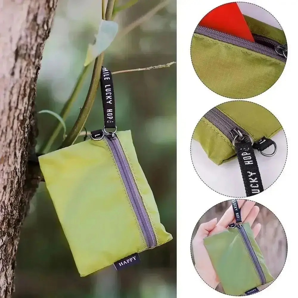 Zipper Outdoor Organizer Waterproof Ultralight Outdoor Storage Bag Multipurpose Portable Travel Cosmetic Bag For Camping Hiking