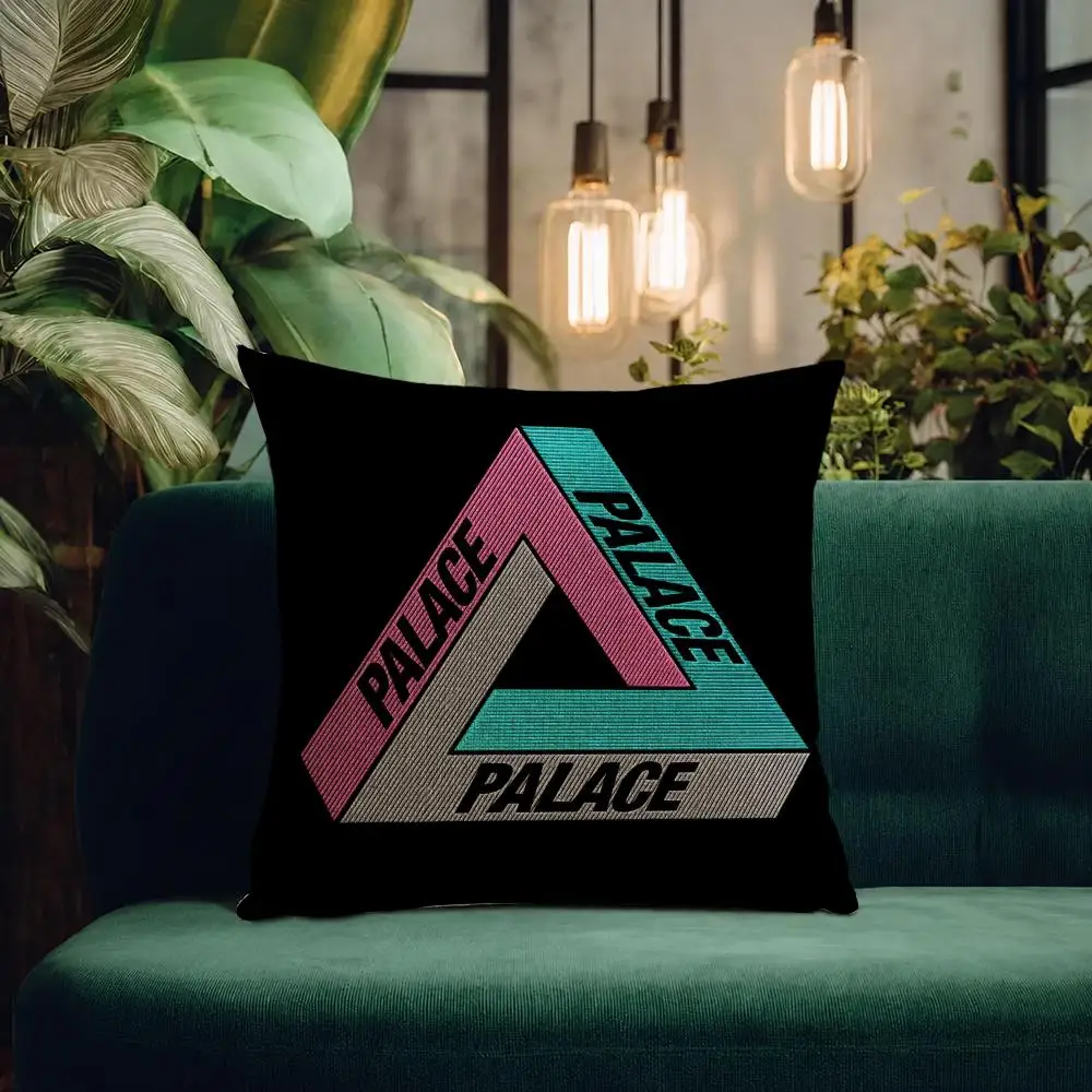 Brand Palace Skateboards Cushion Cover Natural Linen Pillowcase Set Cushion Cover for Sofa Bedroom Chair