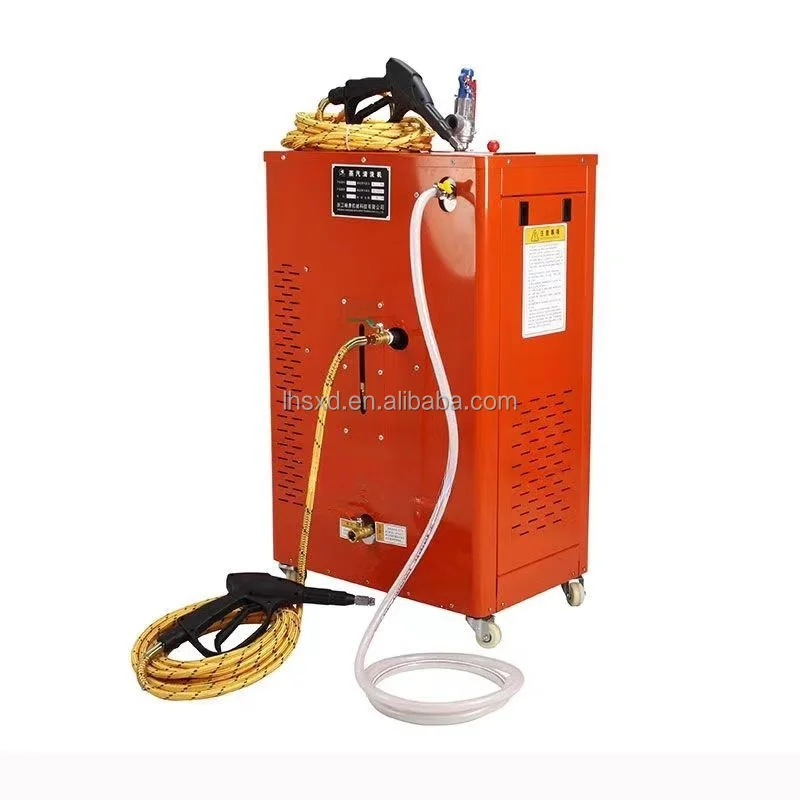 High Temperature and High Pressure Commercial Fully Automatic Steam Cleaning Machine for Washing Cars and Sofas