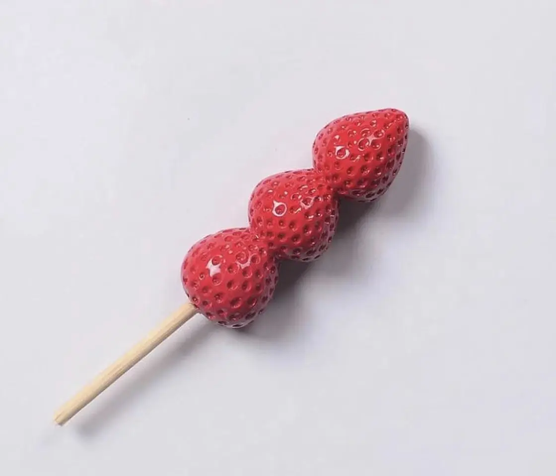 3D สเตอริโอเก่าปักกิ่ง Rock Sugar Haw ตู้เย็นแม่เหล็ก