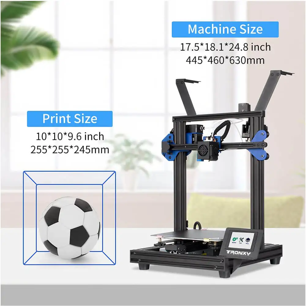 Tronxy XY-2 PRO 2E 3D Printer High Precision Impressora I3 Impresora LCD Touch Screen Imprimante Printing Two Color