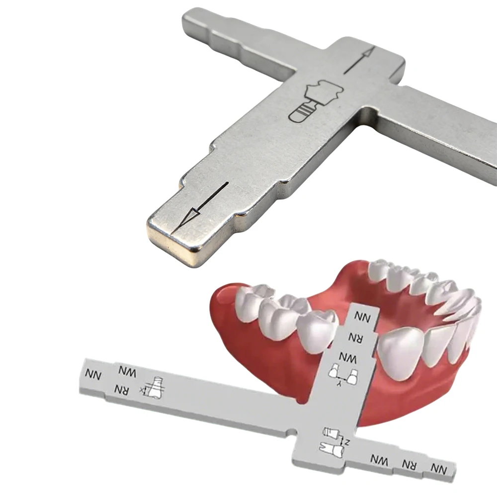 Precision Dental Implant Measuring Tool T Shape Caliper for Implant Positioning Periodontal Diagnosis and Surgical Guide