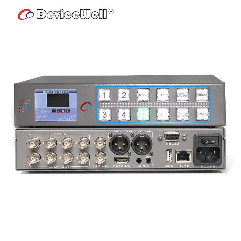 MVP9104 4*4 Sdi Video Multiviewer baru