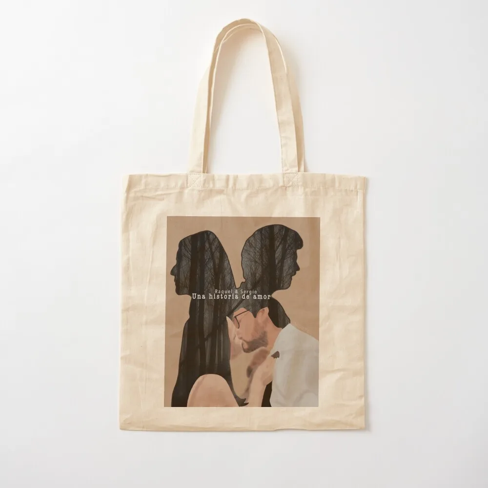 

Raquel and Sergio, love story Tote Bag