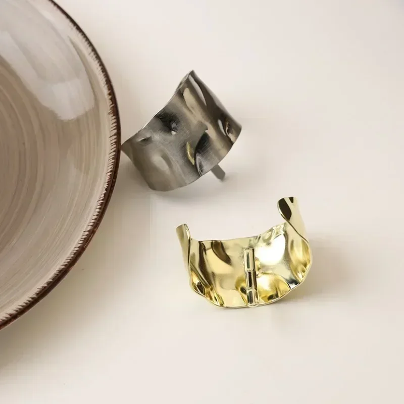 New trendy hair clips Bohemia Design High Grade Concave and Convex Craft Hair Buckle Retro Clip Hair Clip Fashion Metal Headwear