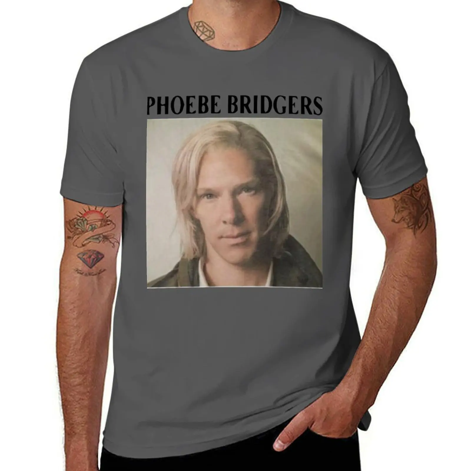 

Phoebe Bridgers Benedict Cumberbatch Essential T-Shirt cotton t shirt man t shirts for man pack cotton T-Shirt