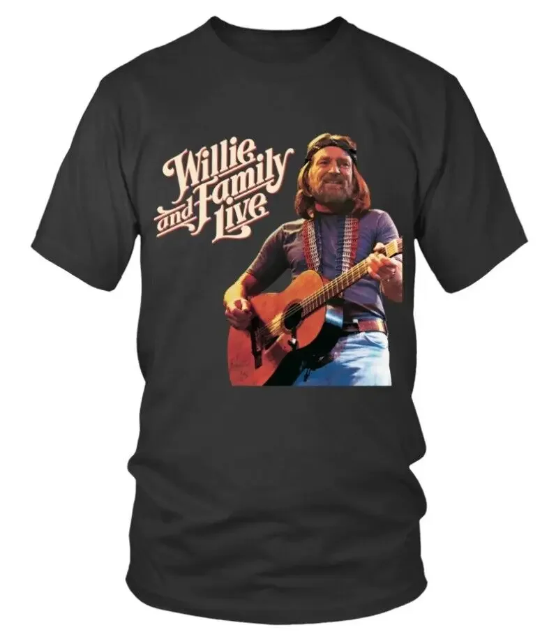 

Vtg Willie-Nelson T-Shirt Country Music Shirt Unisex Gift For Family And Friends