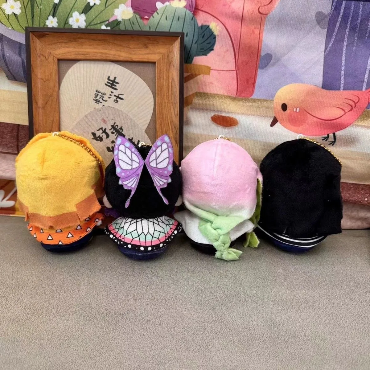 10cm quente demon slayer bonecas de pelúcia kanroji mitsuri agatsuma zenitsu shinobu iguro obanai anime figura brinquedos de pelúcia presente de natal