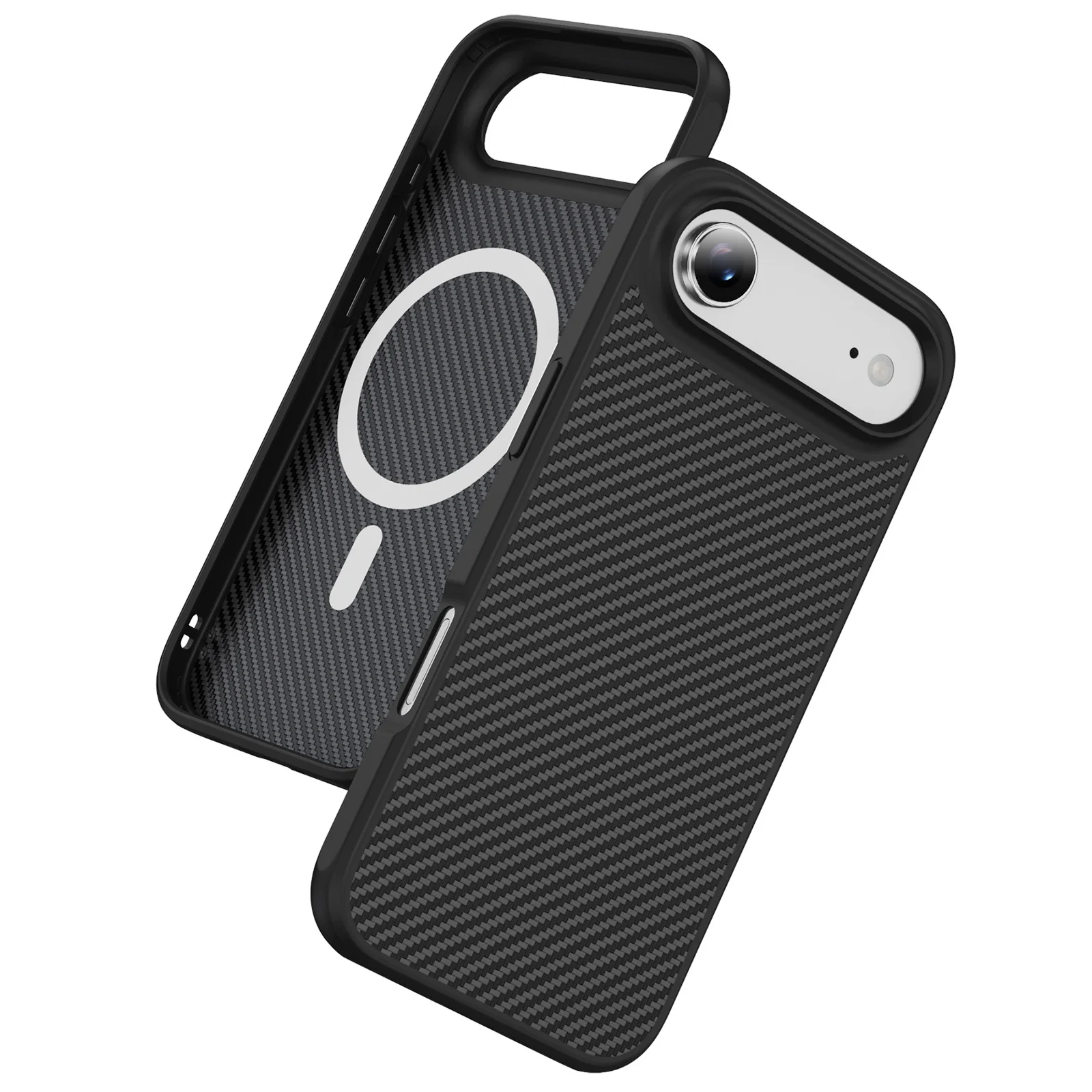 

Wireless Charging Carbon Fiber Case for Iphone 17 Air 15 16 17 Pro Max 14 Plus 13 Pro Iphone17 Iphone16 Iphone15 Phone Bag