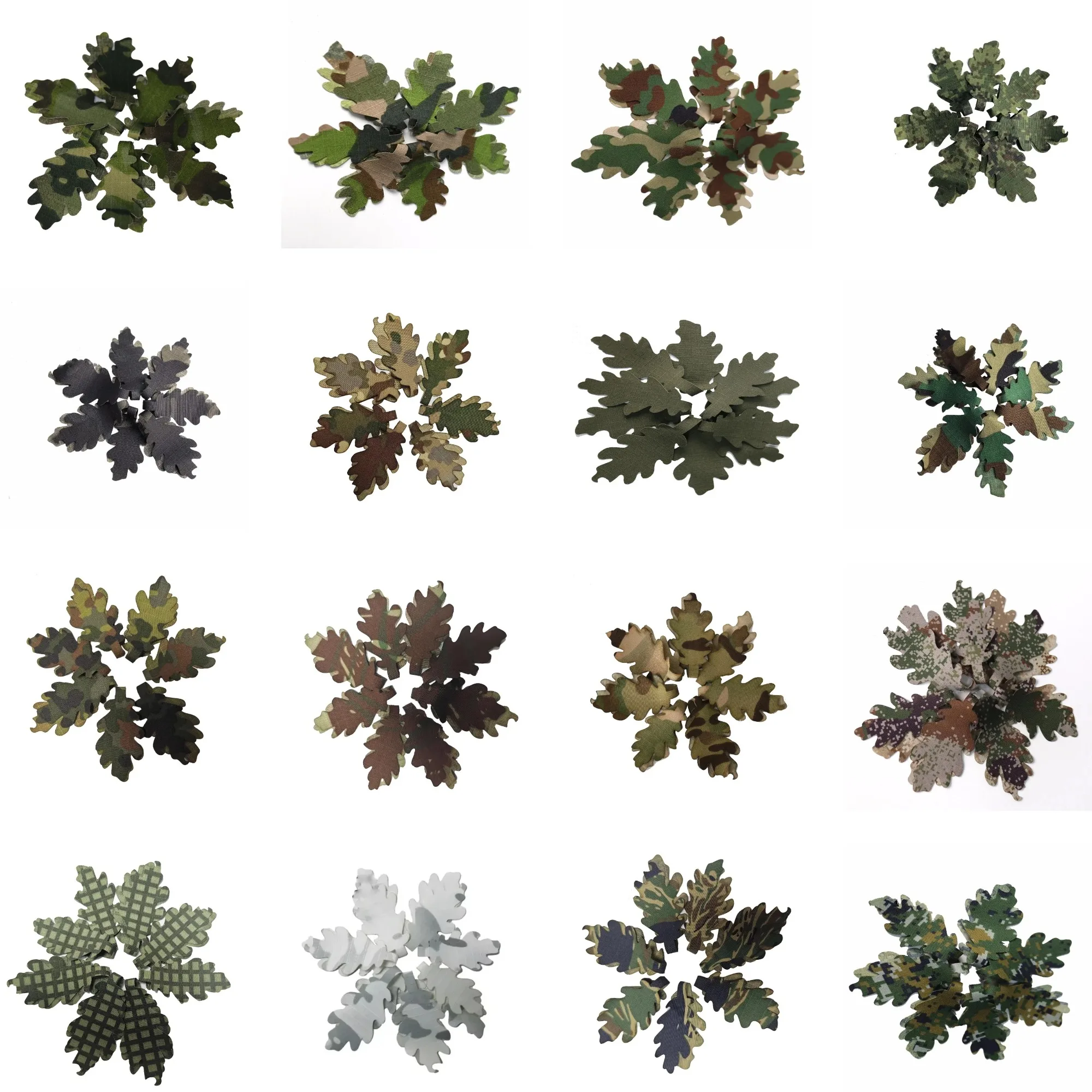 

MC MCAP MCTP MCBK RG Desert Night EMR Wargame Clothing 3D Camouflage Strip Rhodesia Tiger Stripe Suit Helmet Cover DIY 30PCS/Lot