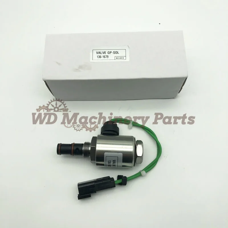 

24V Solenoid Valve 136-1679 for Caterpillar CAT Tractor D5M D6M D6R D7R D8R II Truck 793B 793C 793D