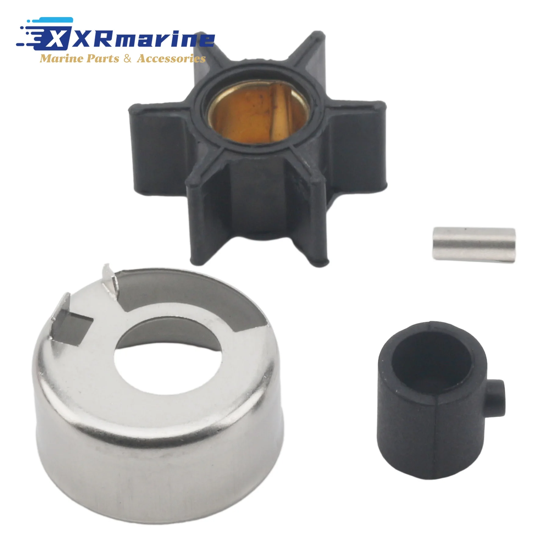 Compatible with Mercury Mariner Outboard 2 Stroke 4HP 4.5HP 6HP 7.5HP 9.8HP Boat Engines Water Pump Impeller Repair Kit view 2