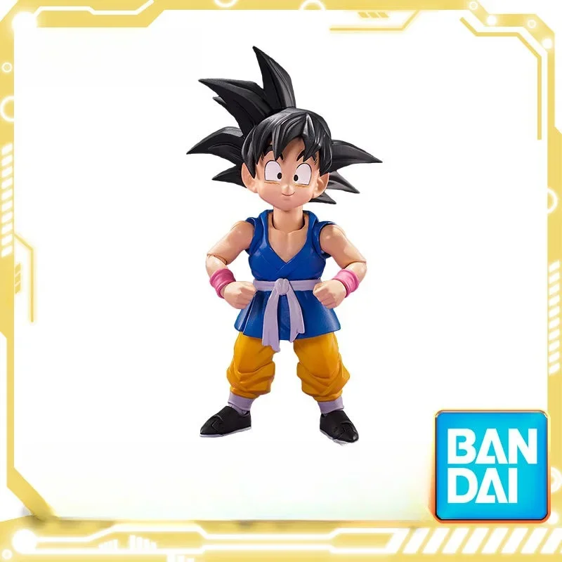 

100% Bandai Original Dragon Ball GT S.H.Figuarts Kid Goku (GT Ver.) SHF Son Goku In Stock Anime Action Figures Model Toys