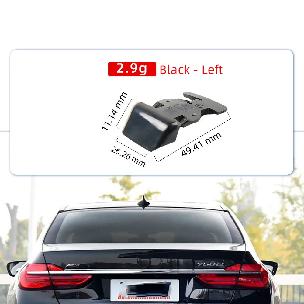 Car Roof Rail Molding Trim Roof Running Water Cover Plate Plug For BMW 6 7 Series G12 G32 2015-2023 Car Interior Accessories view 3