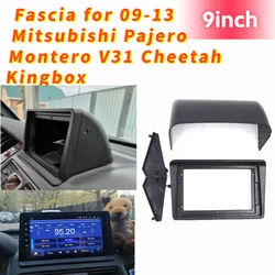 2 Din 9-дюймовый автомобильный радиоприемник для Mitsubishi Pajero Montero V31 Cheetah Kingbox стерео рамка пластина адаптер навигационная панель