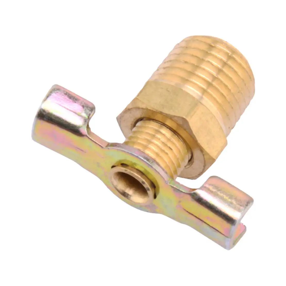 

1/4" Air Compressor Tank Drain Plug Valve Tap Drain With T-handle Accessories High Quality