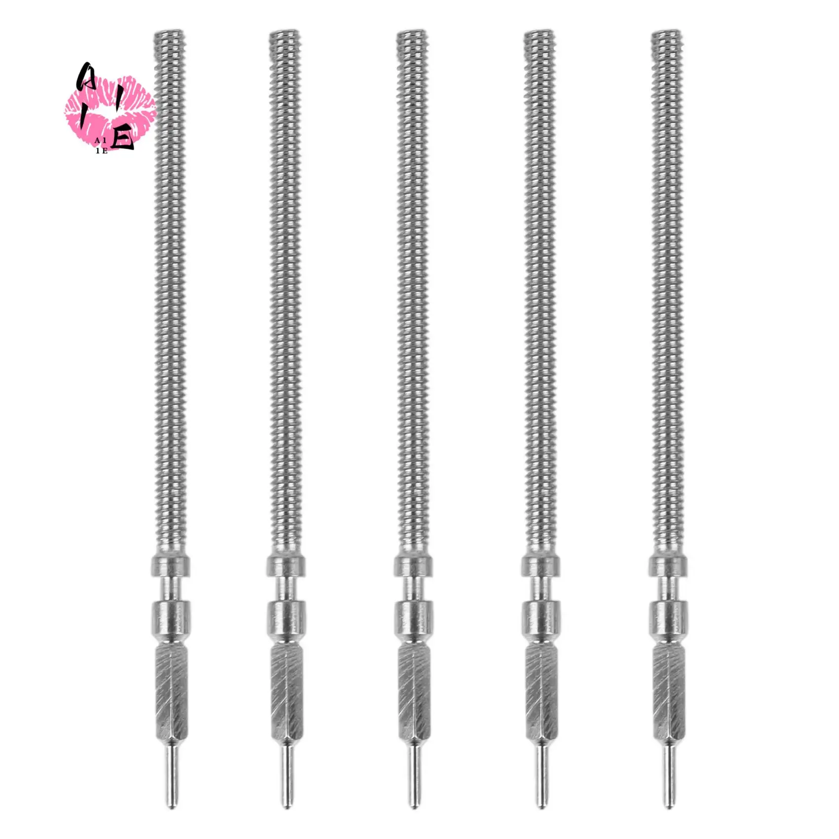 

A11E-5Pcs Watch Winding Stems Replacement For ETA 6497 6498 Seagull ST36 Watch Movement Repair Tool Parts