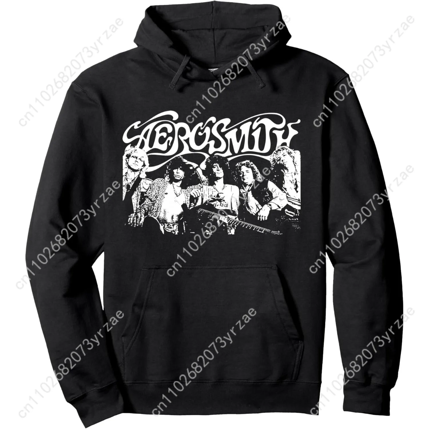 

Aerosmith Rocks Retro Pullover Hoodie Mens Womens Pullover Fashion Comfortable Hoodies Sweatshirts Breathable Vintage Tops