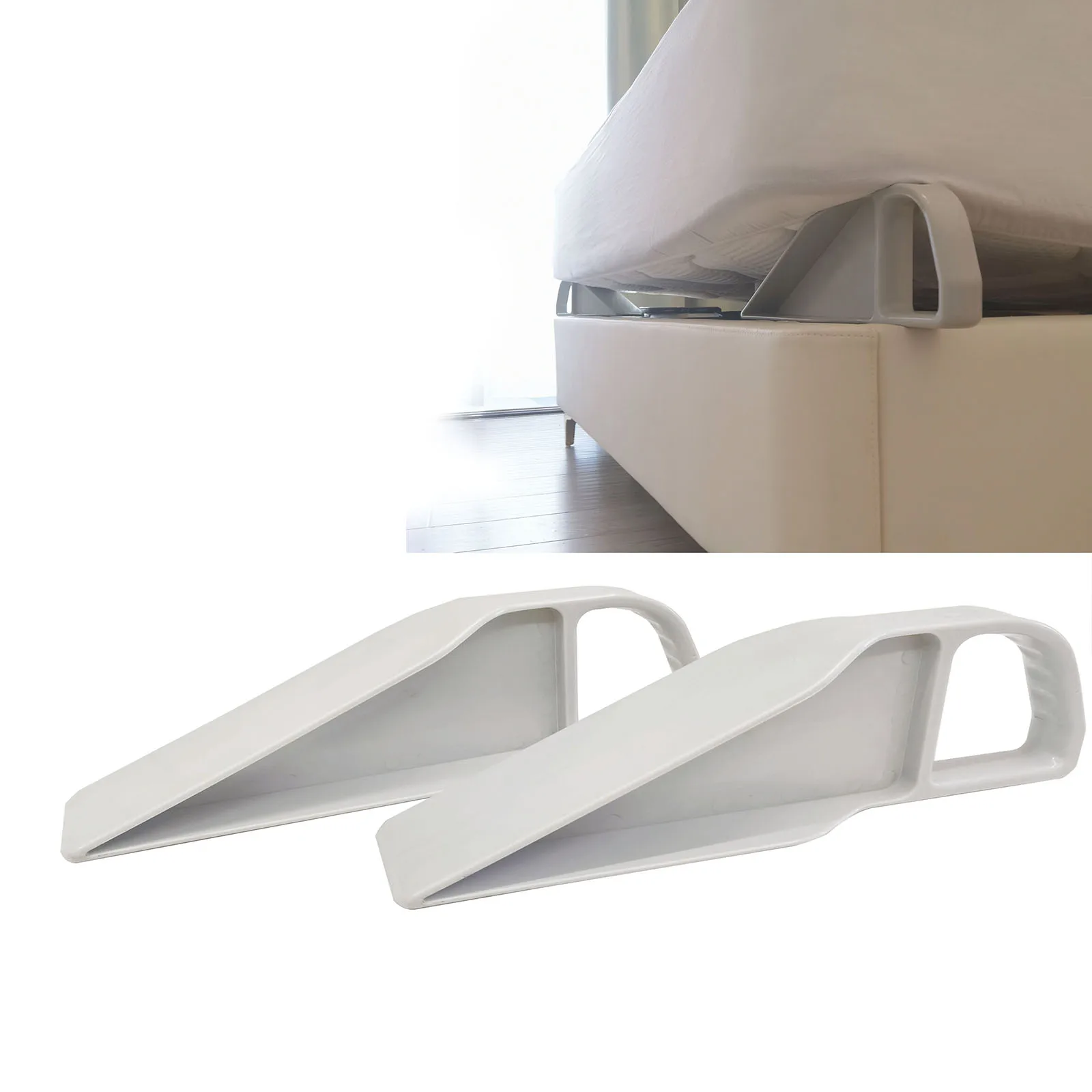 Élévateur de matelas, outil pratique et ergonomique pour soulager les douleurs dorsales, permet de déplacer le lit, 2 pièces/lot