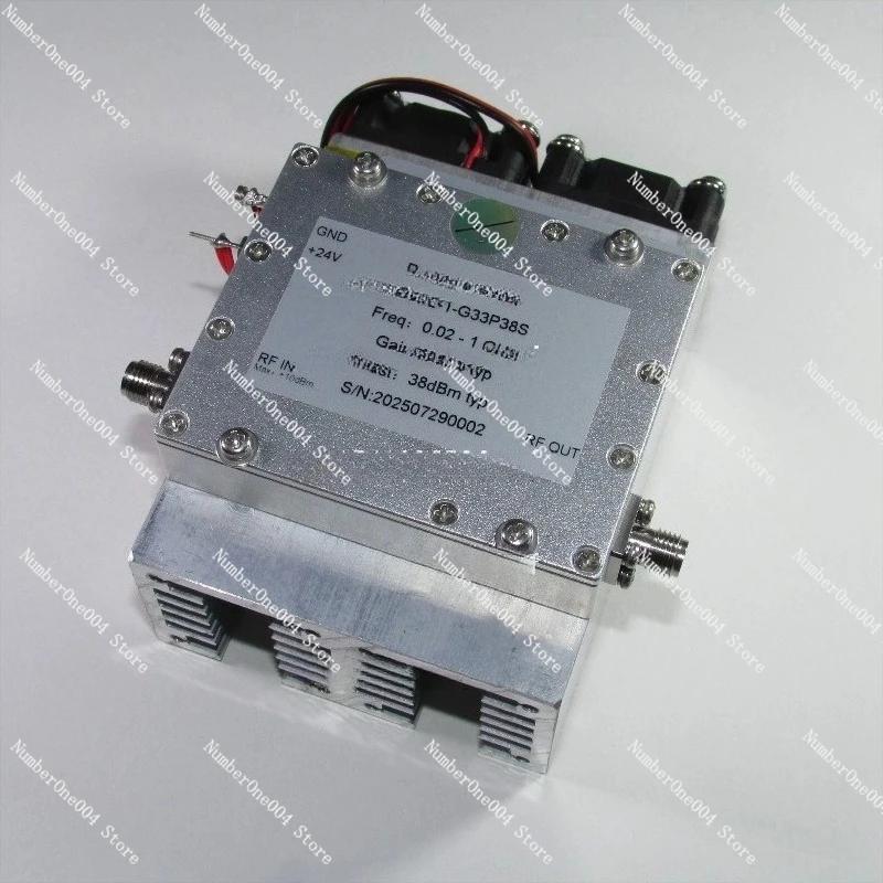 

PA - 0.02-1 - G33 P38 S 20-1000MHz 33dB 38dBM SMA RF Coaxial Power Amplifier