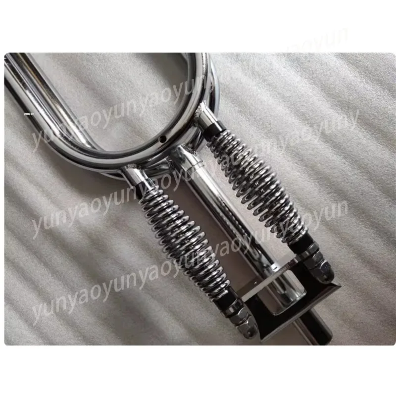 Retro Chrome Plated Fork 26*4.0 Fat Tire Snowmobile Fork 230mm Threadless 28.6mm Steerer Tube
