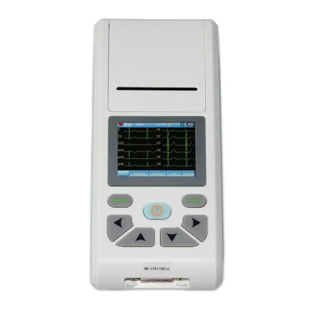 ECG90A ecg 24 ore monitor digitale portatile portatile 12 derivazioni Holter ECG macchina