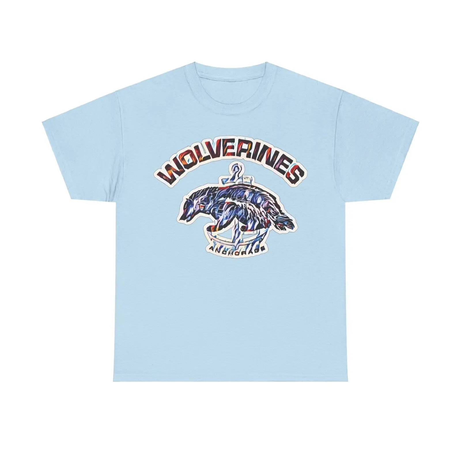 Anchorage Wolverines Alaska Hockey T-shirt