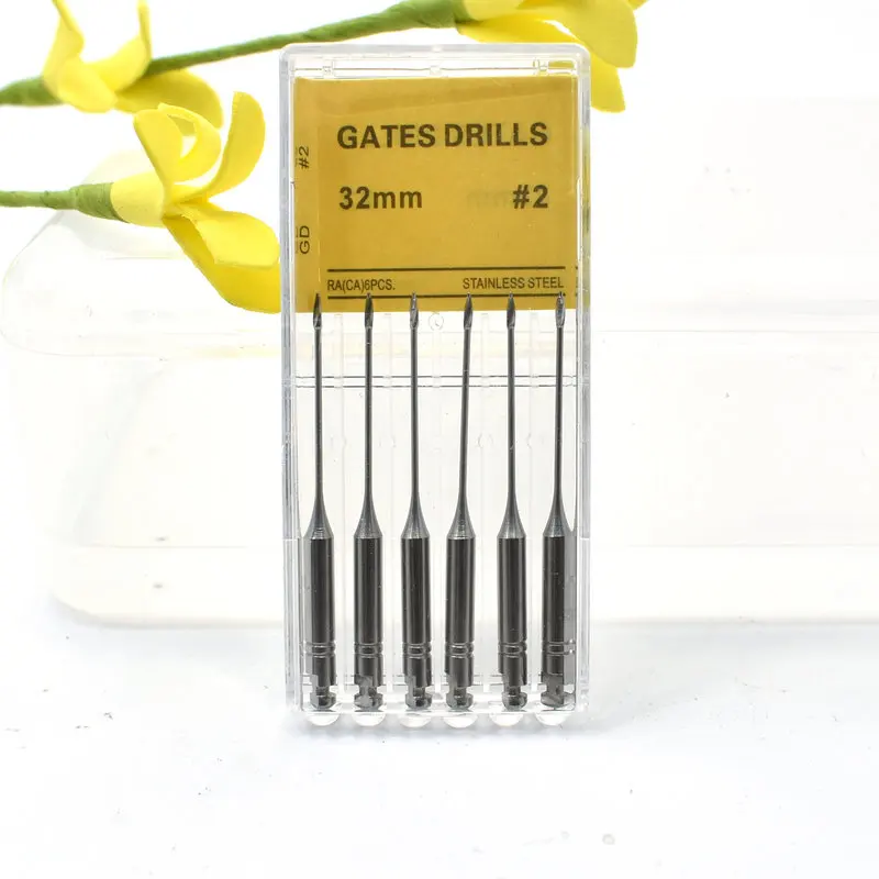 Dental Gates Bohrer 28/32mm Endodontische Reamer Bohrfräser Gates Glidden Endo-Feilen Zahnarztmaterialien – Detail 4