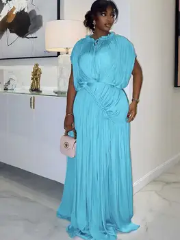 10 best sales długa niebieska sukienka - №1